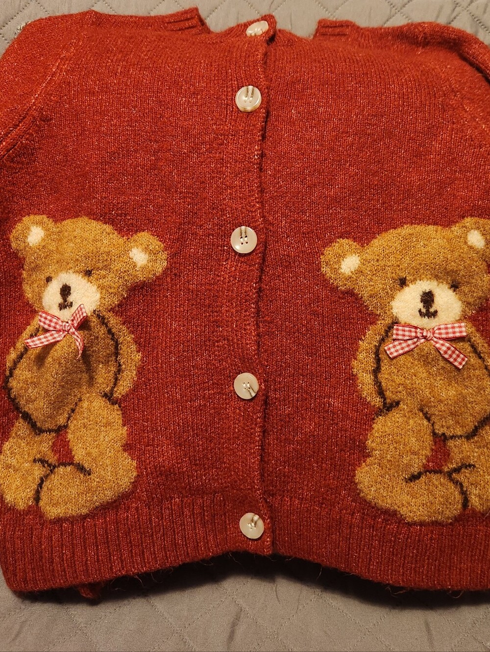 Jessica Simpson XS Teddy Bear  Cardigan Sweater